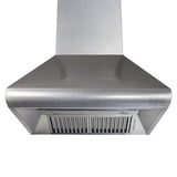 ZLINE 30 in. Convertible Vent Wall Mount Range Hood in Satin Stainless Steel (8687S-30)