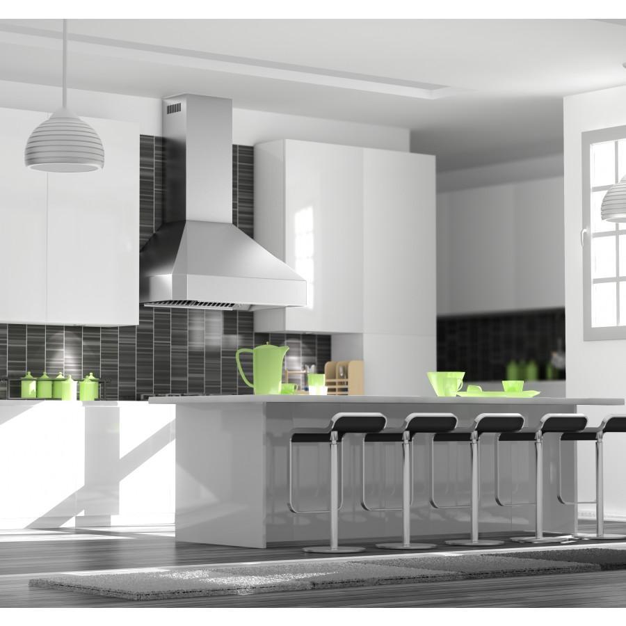 ZLINE 48 in. Wall Mount Range Hood in Stainless Steel (455-48)