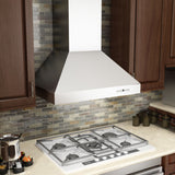 ZLINE 30 in. Professional Convertible Vent Wall Mount Range Hood in Stainless Steel (667-30)