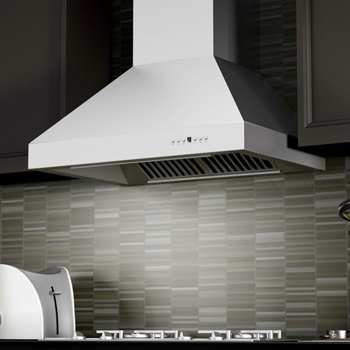 ZLINE 30 in. Professional Convertible Vent Wall Mount Range Hood in Stainless Steel (667-30)