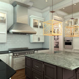 ZLINE 30 in. Ducted Wall Mount Range Hood with Dual Remote Blower in Stainless Steel (587-RD-30)