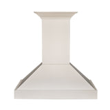 ZLINE 36" Ducted Wooden Wall Mount Range Hood in Cottage White (KBTT-36)
