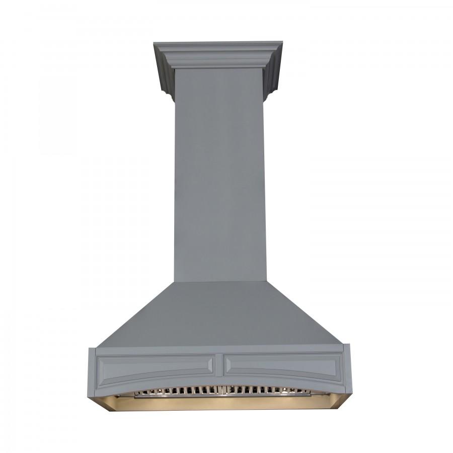 ZLINE 30 Inch Wooden Wall Mount Range Hood in Gray (321UU)