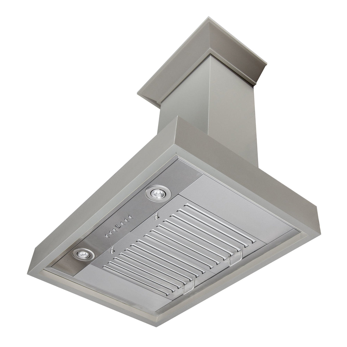 ZLINE 30 in. Convertible Vent Wooden Wall Mount Range Hood in Gray (KBUU-30)