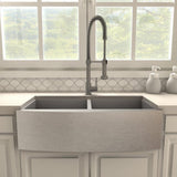 ZLINE Apollo Pull Down Spring Kitchen Faucet in Gun Metal (APL-KF-GM)