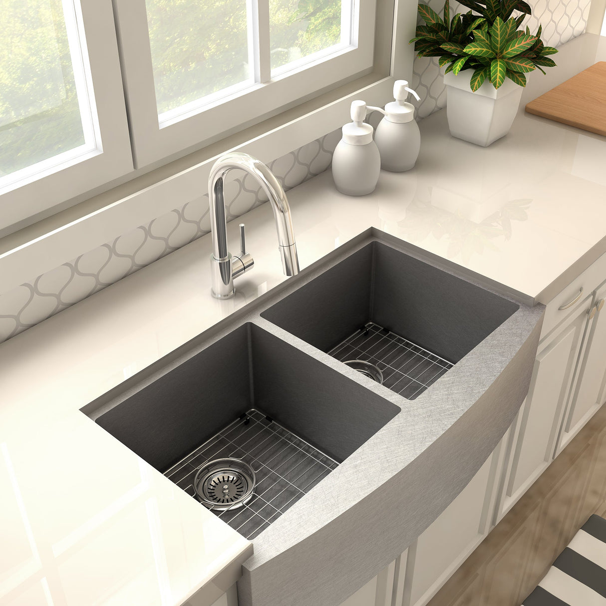 ZLINE Dante Kitchen Faucet in Chrome (DNT-KF-CH)