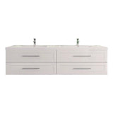 Eastpark Floating / Wall Mounted Bathroom Vanity with Acrylic Sink