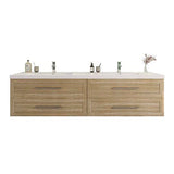 Eastpark Floating / Wall Mounted Bathroom Vanity with Acrylic Sink