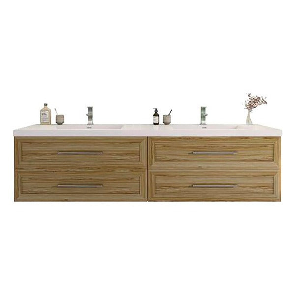 Eastpark Floating / Wall Mounted Bathroom Vanity with Acrylic Sink