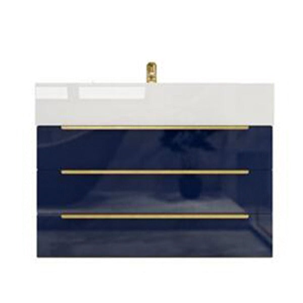 Blossom Floating / Wall Mounted Bathroom Vanity With Acrylic Sink Top & Aluminum Alloy Frame