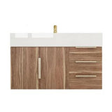 Blossom Floating / Wall Mounted Bathroom Vanity With Acrylic Sink Top & Aluminum Alloy Frame