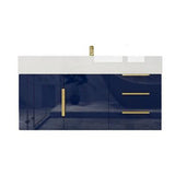 Blossom Floating / Wall Mounted Bathroom Vanity With Acrylic Sink Top & Aluminum Alloy Frame