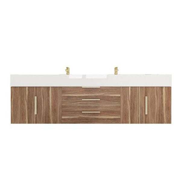 Blossom Floating / Wall Mounted Bathroom Vanity With Acrylic Sink Top & Aluminum Alloy Frame