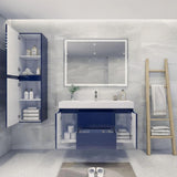 Fusion Floating / Wall Mounted Bathroom Vanity with Acrylic Sink