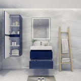 Fusion Floating / Wall Mounted Bathroom Vanity with Acrylic Sink