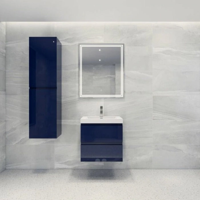 Brooklyn Floating / Wall Mounted Bathroom Vanity With Acrylic Sink