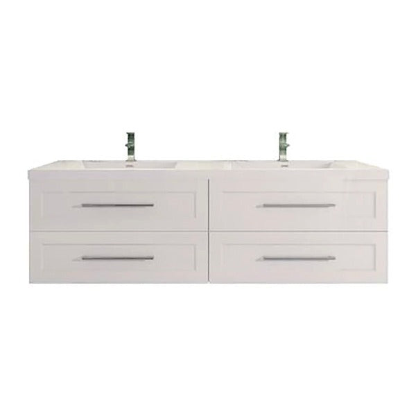 Eastpark Floating / Wall Mounted Bathroom Vanity with Acrylic Sink