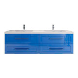 Eastpark Floating / Wall Mounted Bathroom Vanity with Acrylic Sink