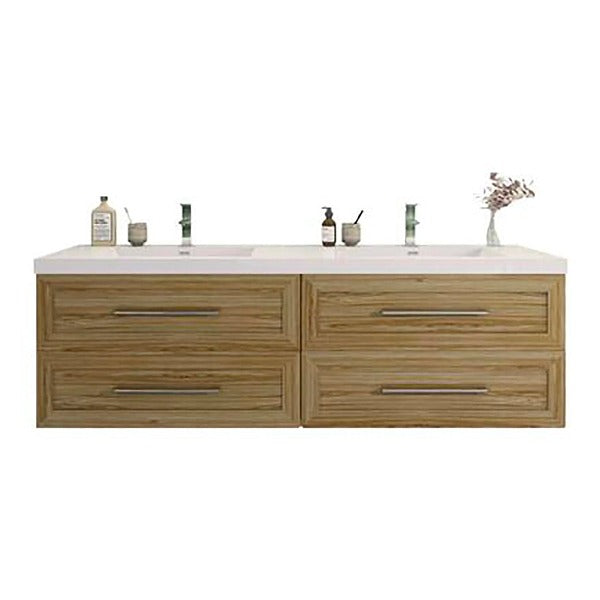 Eastpark Floating / Wall Mounted Bathroom Vanity with Acrylic Sink