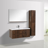 Jade Wall Mounted Bathroom Vanity with Reinforced Acrylic Sink