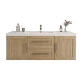 Eastpark Floating / Wall Mounted Bathroom Vanity with Acrylic Sink