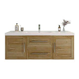 Eastpark Floating / Wall Mounted Bathroom Vanity with Acrylic Sink