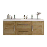 Eastpark Floating / Wall Mounted Bathroom Vanity with Acrylic Sink