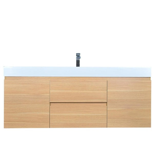 Fusion Floating / Wall Mounted Bathroom Vanity with Acrylic Sink