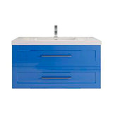 Eastpark Floating / Wall Mounted Bathroom Vanity with Acrylic Sink