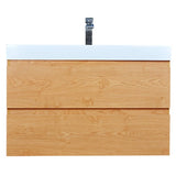 Fusion Floating / Wall Mounted Bathroom Vanity with Acrylic Sink