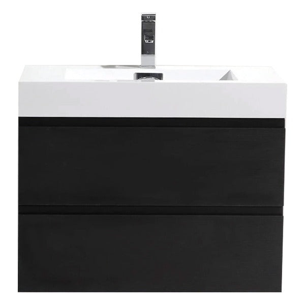 Fusion Floating / Wall Mounted Bathroom Vanity with Acrylic Sink