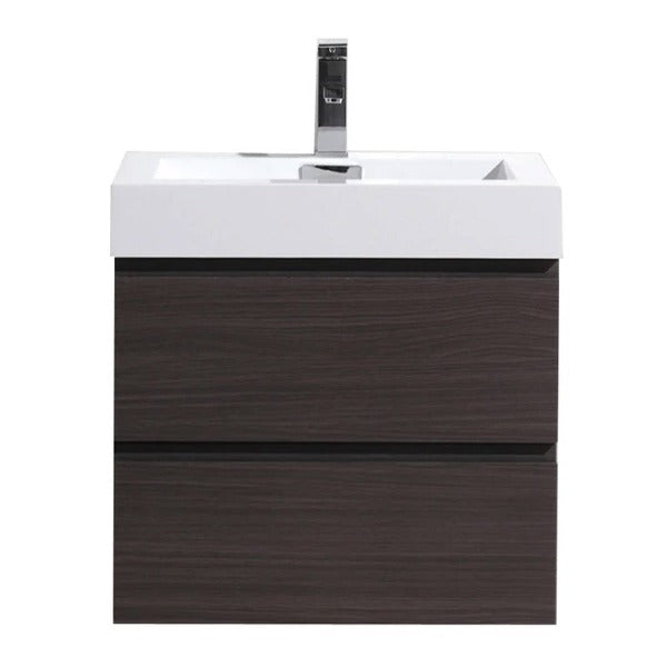 Fusion Floating / Wall Mounted Bathroom Vanity with Acrylic Sink