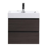 Fusion Floating / Wall Mounted Bathroom Vanity with Acrylic Sink