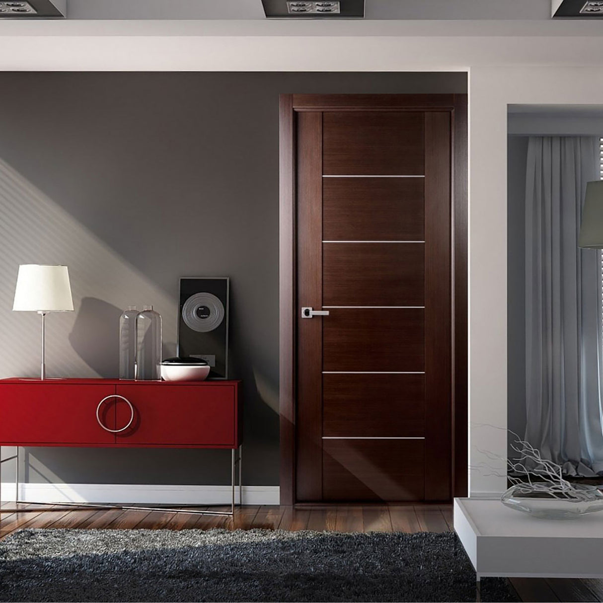 Maximum 01 Interior Door in Wenge Finish