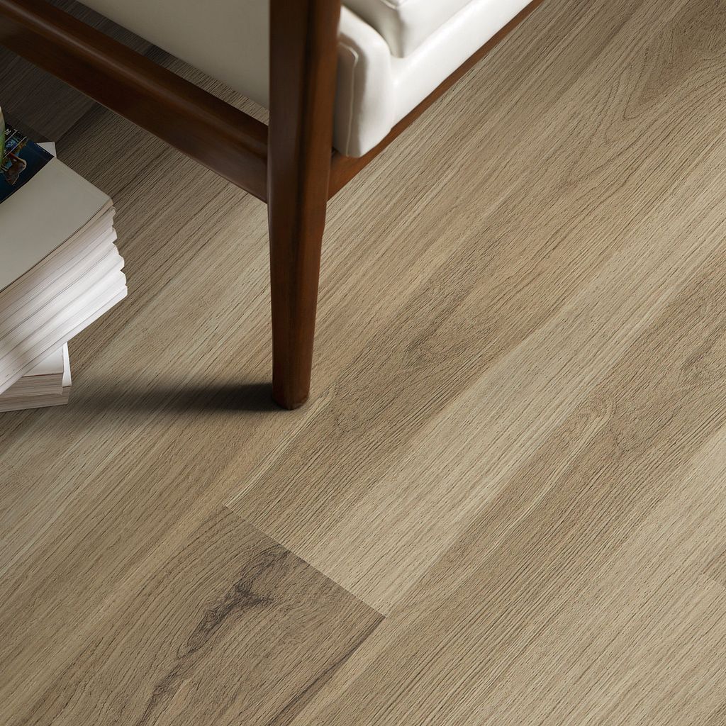 Shaw Floorte Pro Endura 512C Plus 0736V-00154, Almond Oak SPC Flooring, Floating Vinyl Flooring ,7" x 48" x 4.8mm Thickness (18.68SQ FT/ CTN)