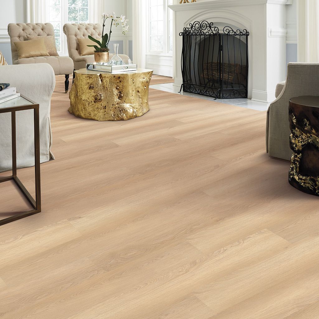Shaw Floorte Pro Endura 512C Plus 0736V-02013, White Sand SPC Flooring, Floating 7" x 48" x 4.8mm (18.68SQ FT/ CTN)