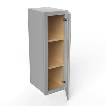 30 inch Wall Cabinet - 9W x 30H x 12D - Grey Shaker Cabinet