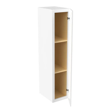 42 inch Wall Cabinet - 09W x 42H x 12D - Aria White Shaker