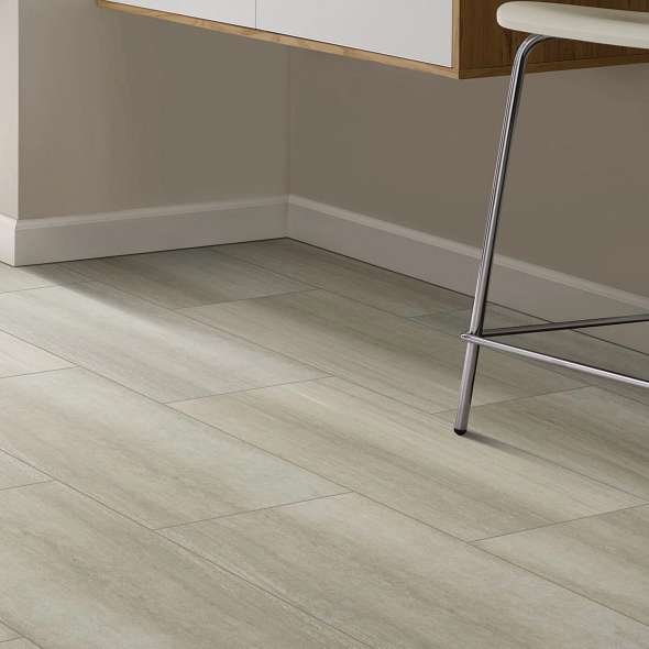 Shaw Floorte, Paragon Tile Plus 1022V-01008 Ash SPC Vinyl Flooring 12" X 24" X 5.5mm Thickness (15.83 SF/CTN)