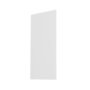 RTA - Glossy White - Wall End Panels | 0.6"W x 42"H x 12"D