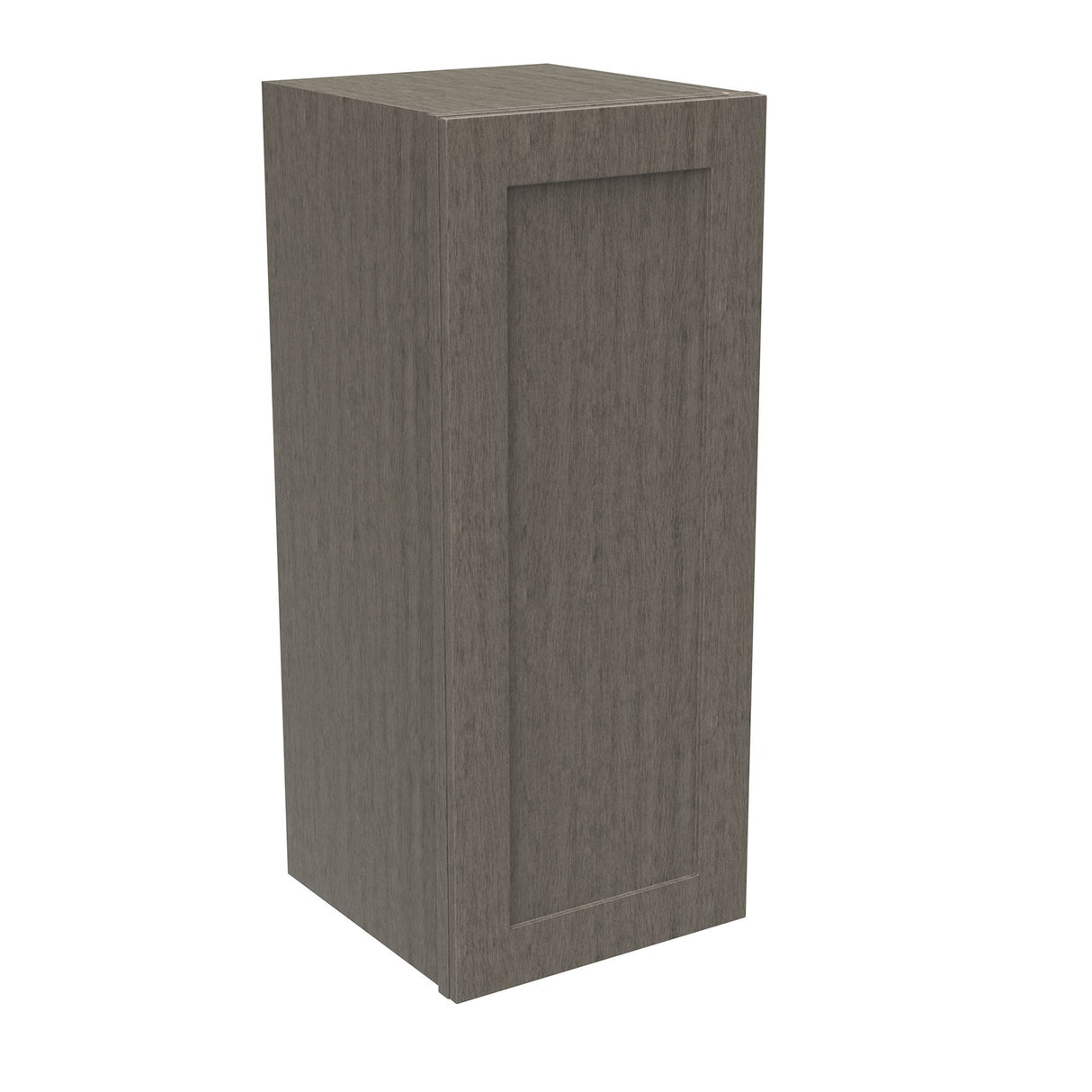 RTA - Elegant Smoky Grey - 30" High Single Door Wall Cabinet | 12"W x 30"H x 12"D