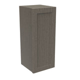 RTA - Elegant Smoky Grey - 30" High Single Door Wall Cabinet | 12"W x 30"H x 12"D