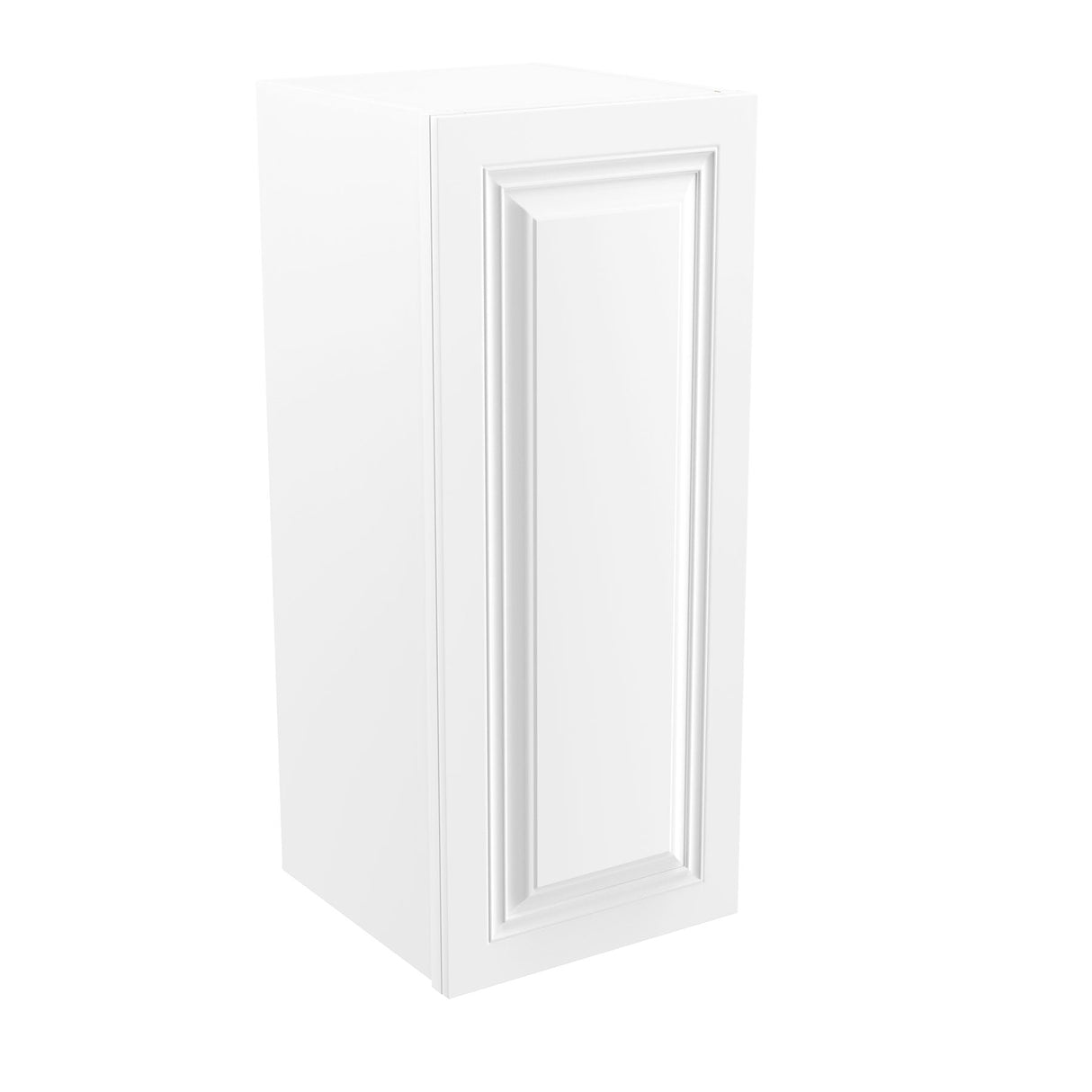 RTA - Park Avenue White - 30" High Single Door Wall Cabinet | 12"W x 30"H x 12"D
