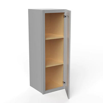 36 inch Wall Cabinet - 12W x 36H x 12D - Grey Shaker Cabinet