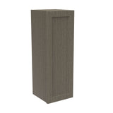 RTA - Elegant Smoky Grey - 36" High Single Door Wall Cabinet | 12"W x 36"H x 12"D