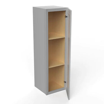 42 inch Wall Cabinet - 12W x 42H x 12D - Grey Shaker Cabinet - RTA