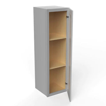 42 inch Wall Cabinet - 12W x 42H x 12D - Grey Shaker Cabinet