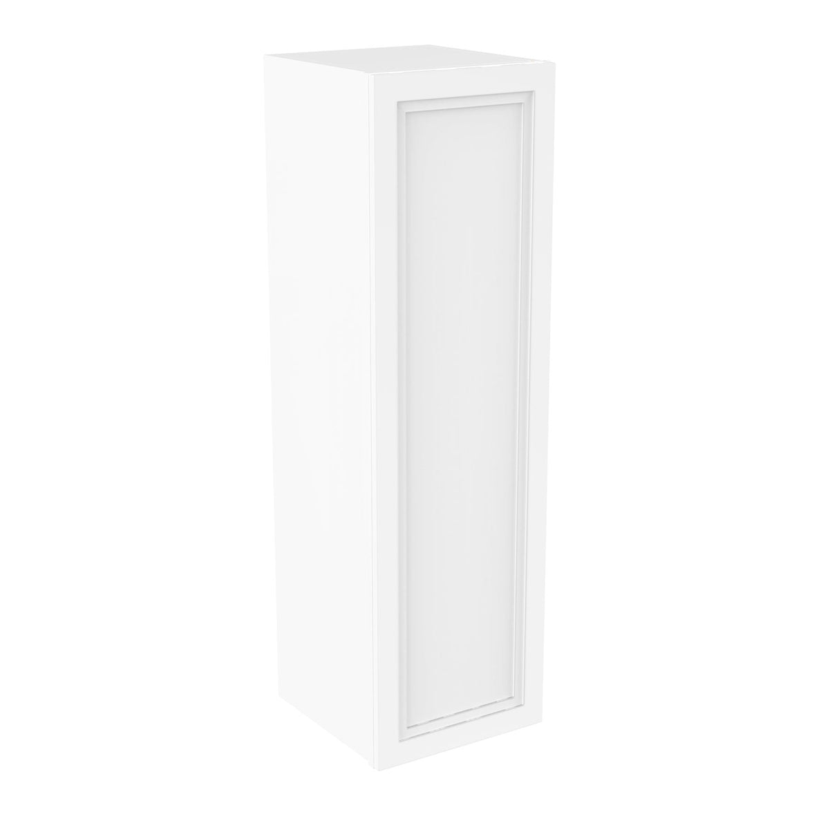 RTA - Fashion White - 42" High Single Door Wall Cabinet | 12"W x 42"H x 12"D