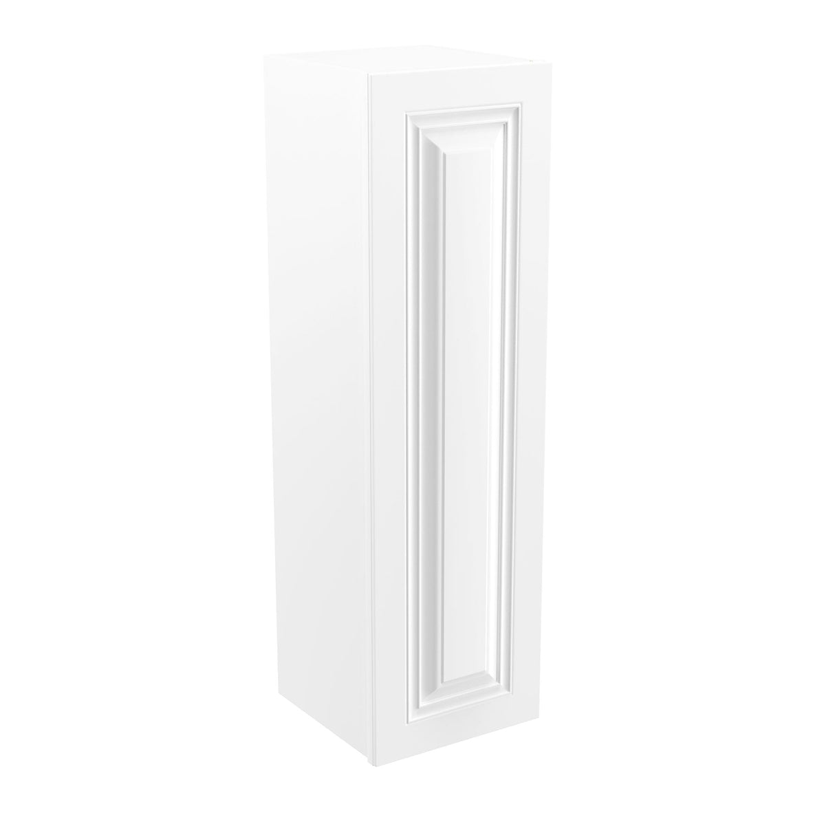 RTA - Park Avenue White - 42" High Single Door Wall Cabinet | 12"W x 42"H x 12"D