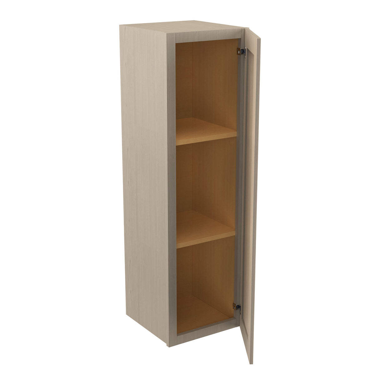Richmond Stone - Single Door Wall Cabinet | 12"W x 42"H x 12"D